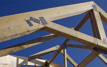 Old Dalby roof trusses for new builds and additions